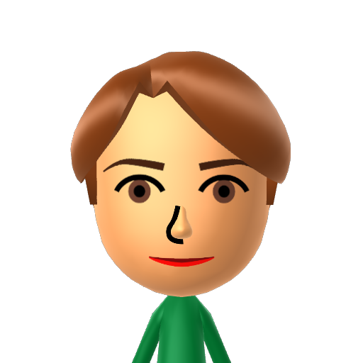 Thomas Mii character preview