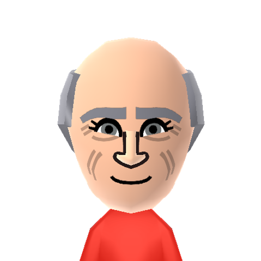Bernardo Mii character: A Mii from Wii Sports Club Resort, a mod for Wii Sports Resort.