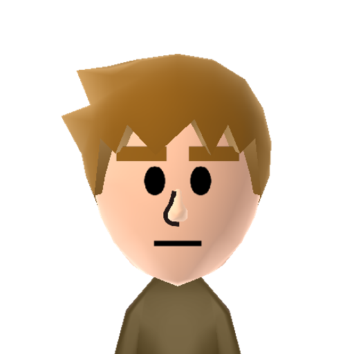 Terraria G Mii character: This is a Mii uploaded for the 3DS version and distributed by Mii Central for both the 3DS and Switch versions of Miitopia.