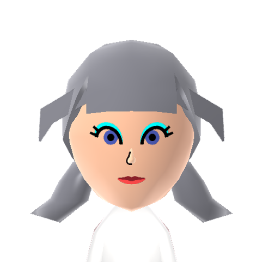 Melia Mii character preview