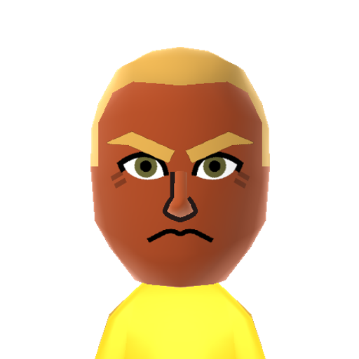 Gamagori Mii character preview