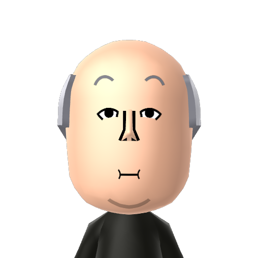 Alfred. H. Mii character: Alfred Hitchcock was an English filmmaker. He started his directing career during the silent film era but may be best known now for his thriller films from the 1950s and 1960s.