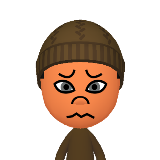 Ϋάέήίΰαβγδ Mii character: This Mii is from the Switch SDK as a SampleDB Mii.