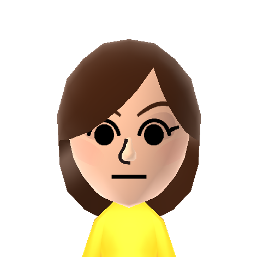 Jess Mii character preview