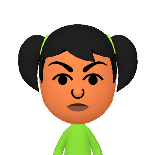 蚘蚎蚝蚐蚔衃衄衭衵衶 Mii character: This Mii is from the Switch SDK as a SampleDB Mii.