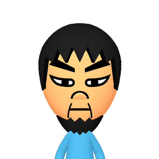no name Mii character: This Mii is from the Switch SDK as a SampleDB Mii.