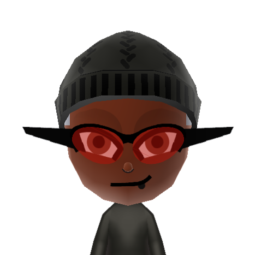 Dark Link Mii character: From Nintendo's "The Legend of Zelda: Four Swords"