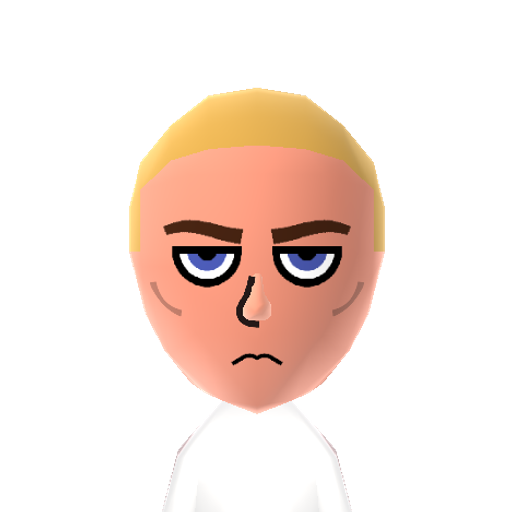 Eminem Mii character: Grammy Award winning rapper also known as Slim Shady.