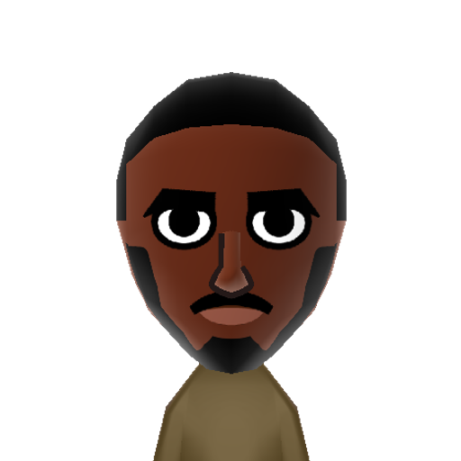Luther Mii character: Detective Chief Inspector from the British psychological crime drama TV show "Luther". Played by Idris Elba.
