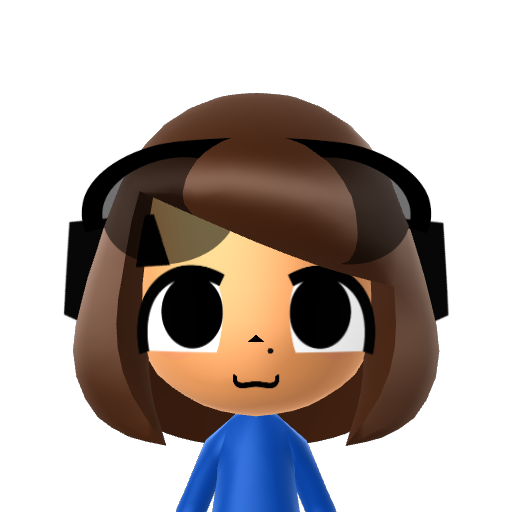 Smarties.® Mii character: A Mii from Last Day of WaraWara Plaza, a mod for Nintendo Wii U (WaraWara Plaza)