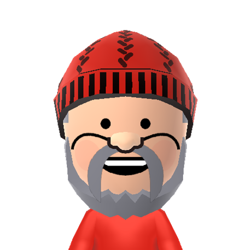 santa Mii character preview