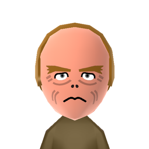 Red Mii character preview