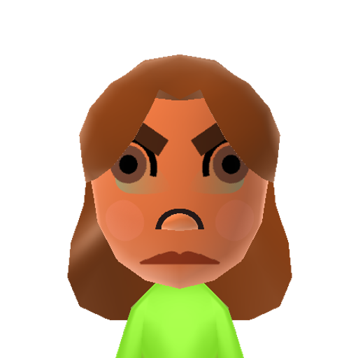 HandsomeMi Mii character: A "handsome" Mii made by DeepSeek