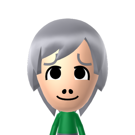 Asriel Mii character: a Mii used in Mii Fighter QR Codes Series / Custom Mii Fighter Versus