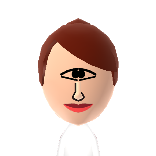 T Leela Mii character: Alien cyclops from "Futurama" voiced by Katey Segal.