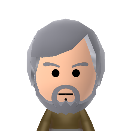 LegoObiWan Mii character: Lego version of the old jedi from Star Wars as he appears in "LEGO Star Wars: The Complete Saga".