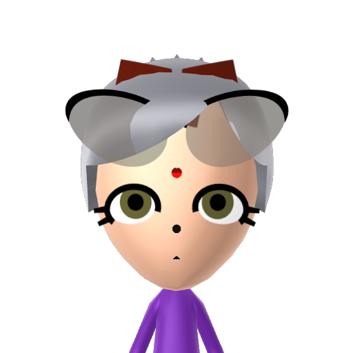? Mii character: A Mii uploaded to Check Mii Out Channel (WiiLInk)
