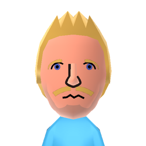 Boris Mii character preview