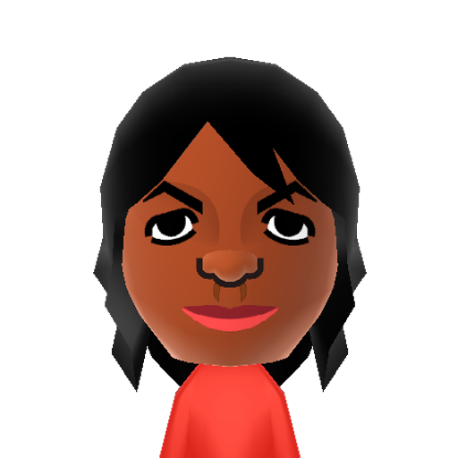ThrillerMJ Mii character: This is the late King of Pop during the Thriller era of the early 1980s, before he underwent the years of plastic surgery that disfigured him, and when his music was at its best.