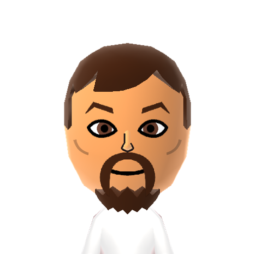 Junichi Mii character: A Mii from Wii Sports Resort: Meme Squad, a mod for Wii Sports Resort
