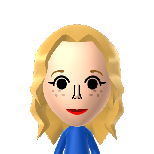 Camilla Mii character: A Mii from Wii Sports Resort: Meme Squad, a mod for Wii Sports Resort