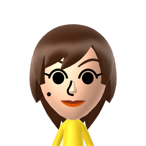 Janette Mii character: These are extracted and derived from the Mii Central Miis from the 3DS Miitopia.