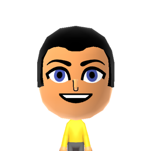 Barry B. Mii character preview