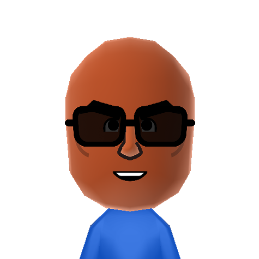 Donovan Mii character: A Mii from You Play Motion, a mod for Wii Play Motion.
