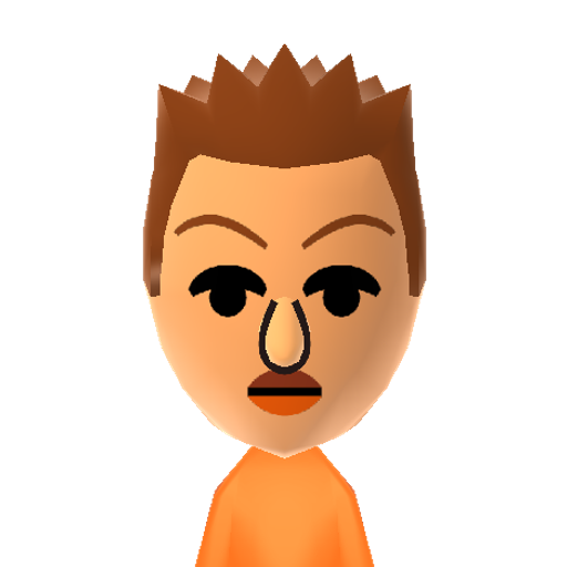NINTENDO Mii character: a Default WaraWara Plaza Mii