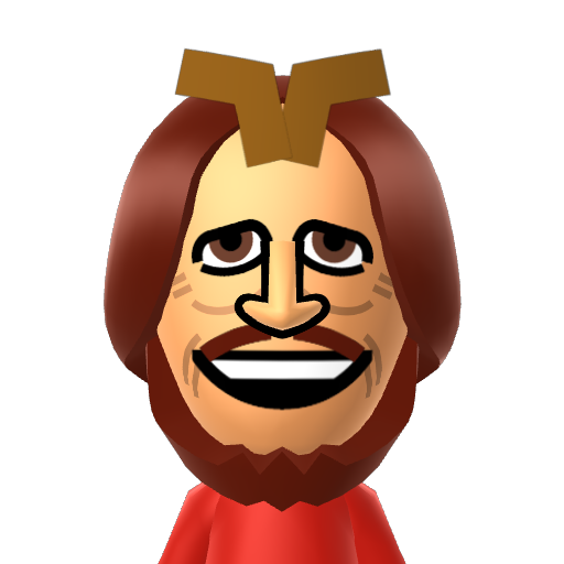 BurgerKing Mii character: These are extracted and derived from the Mii Central Miis from the 3DS Miitopia.