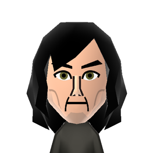 Jackie E. Mii character: Mobster, Darkness host, and protagonist from "The Darkness" games.