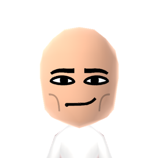 ManFace Mii character: (Source: https://www.reddit.com/r/tomodachilife/comments/1dbbvmv/)