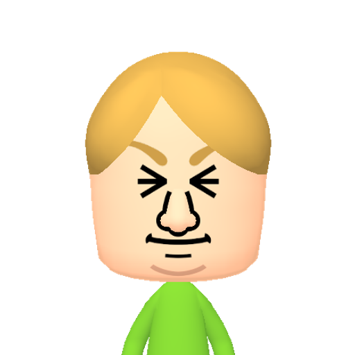 no name Mii character: This Mii is from the Switch SDK as a SampleDB Mii.