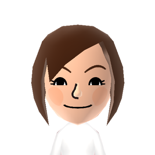024 Mii character: this Mii can be seen at the start of AKB48+Me