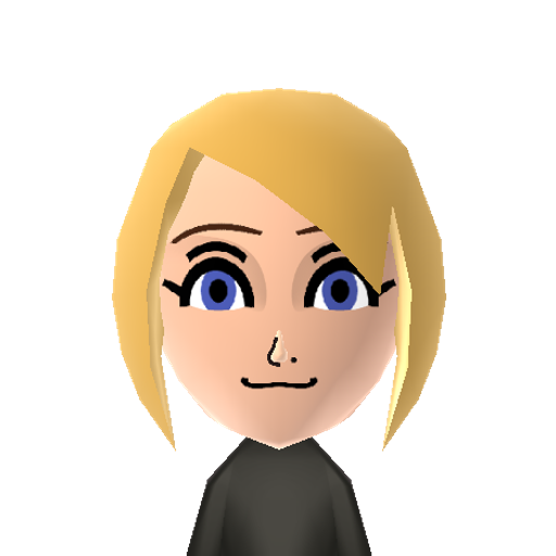 Winry Mii character: From the animes "Fullmetal Alchemist" and "Fullmetal Alchemist: Brotherhood".