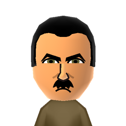 CaptGordon Mii character: The brawling one-liner machine from "Godzilla: Final Wars", played by Don Frye. "There's two things you don't know about the Earth, Kid. One is me. And the other is... Godzilla."