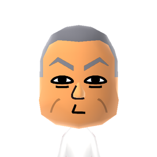NINTENDO Mii character: A Mii found in unused WaraWara files