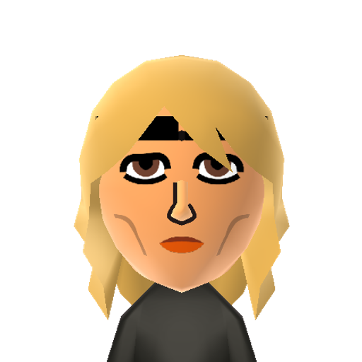 Vince Neil Mii character: A young version of the lead singer of Motley Crue.