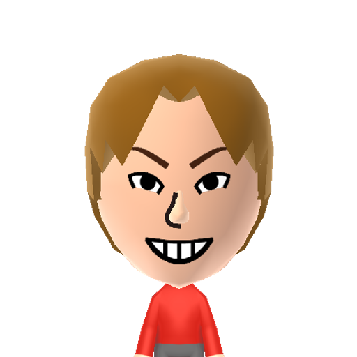 ケータ Mii character: A Mii from JOYSOUND Wii