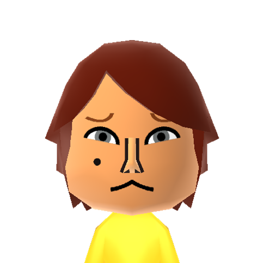 no name Mii character: A Mii from Dillon's Dead-Heat Breakers
