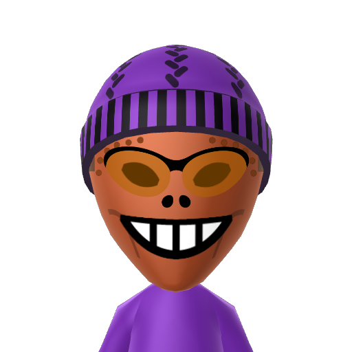 Ridley Mii character: a Mii used in Mii Fighter QR Codes Series / Custom Mii Fighter Versus
