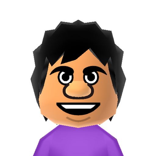 fart ex Mii character: Idk who he is, but his name says fart