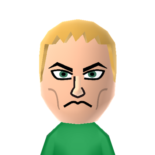 Sunbeam Mii character preview