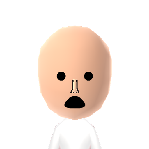 :-O Mii character: A Mii from You Play Motion, a mod for Wii Play Motion.