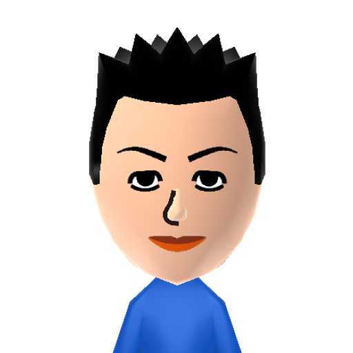 ジイ　 Mii character: The most common features from the Wii Sports Miis