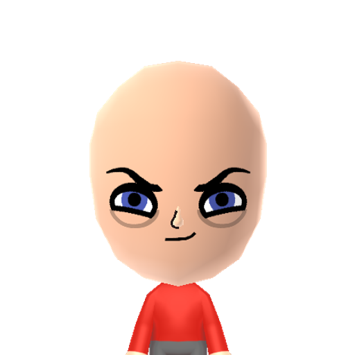 Stewie Mii character preview