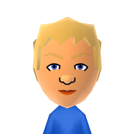 NiallHoran Mii character: The Irish member of European boy band One Direction.