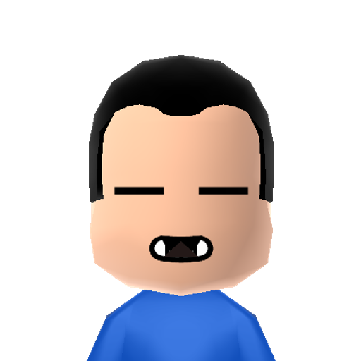 Ronflex Mii character: These are extracted and derived from the Mii Central Miis from the 3DS Miitopia.