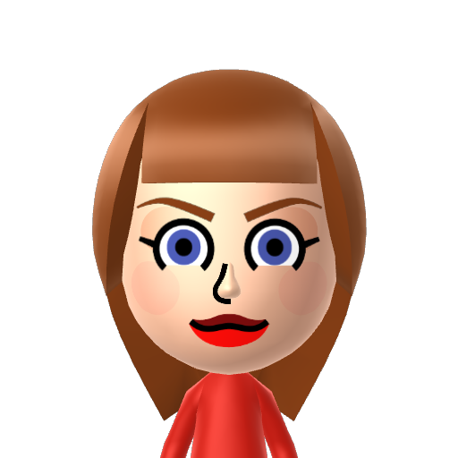 hollie Mii character: A Mii from Last Day of WaraWara Plaza, a mod for Nintendo Wii U (WaraWara Plaza)