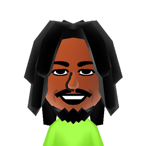 Bob Marley Mii character: Better known as Bob Marley, he was a Jamaican musician who achieved international fame and acclaim.